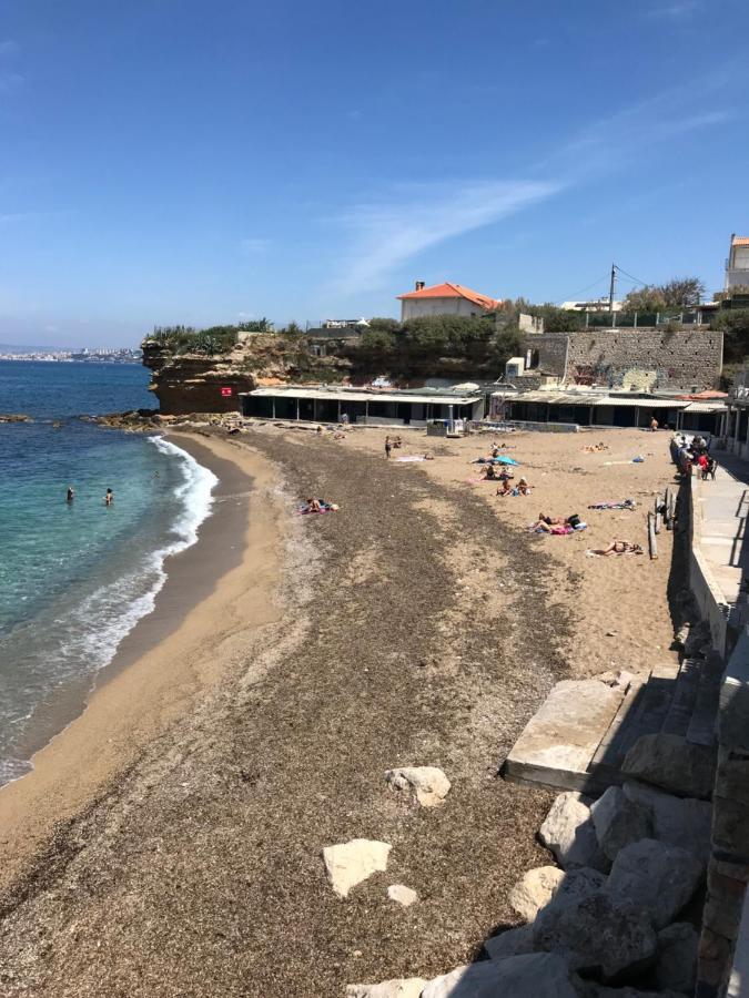 Le Cabanon Bleu Sur La Plage Marseille Eksteriør billede